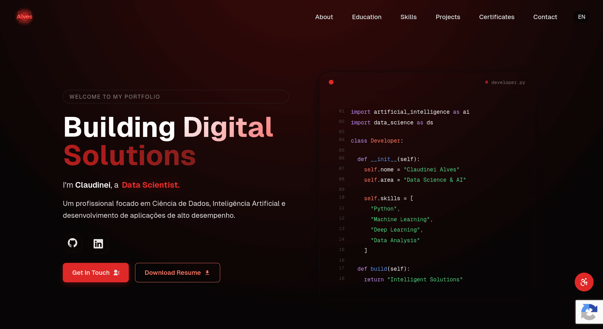 Personal Portfolio